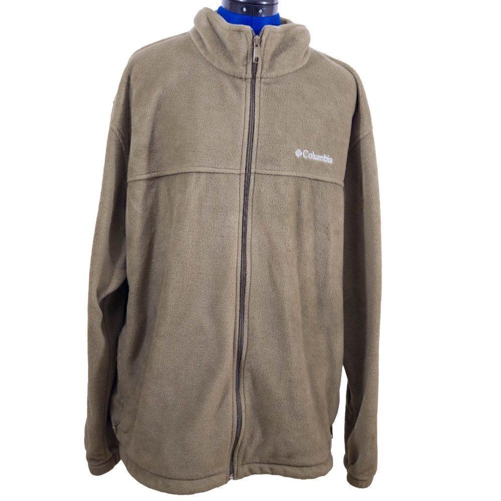 Columbia Tans Men’s Steens Mountain 2.0 Full Zip Fleece Jacket